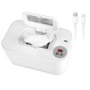 Baby Wipe Warmer With 3 Temperature Settings Type-C Powered Baby Wet Wipes Dispenser With Night Light Large Capacity Diaper Wipe Warmer For Baby