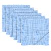 6 Packs Muslin Burp Cloths 6 Layers 100% Cotton Extra Absorbent Baby Burping Cloth Newborn Baby Towel for Boys Girls
