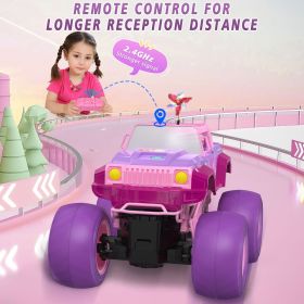 1: 16 Bigfoot Pink Jeep Climber