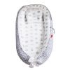 Portable Baby Lounger Baby Nest Reversible Infant Lounger Bed Newborn Breathable Crib For Babies Aged 0-12 Months