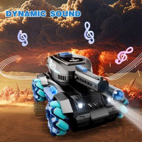 4DRC Y1 RC Truck Drift Gesture Vehicle, RC Track Scale Water Bullet Shooting, All Terrain Four-wheel Drive Combat Stunt Vehicle 360 Rotation, Log (Option: 4DRC Y1)