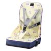 Foldable Toddler Baby Dining Booster Kids Infant Portable Seat Cushion Bag High Chair Soft Pad w/ Adjustable Fixing Belt for Home Eating Travel Restau