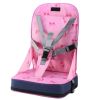 Foldable Toddler Baby Dining Booster Kids Infant Portable Seat Cushion Bag High Chair Soft Pad w/ Adjustable Fixing Belt for Home Eating Travel Restau