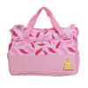 5Pcs Baby Nappy Diaper Bags Set Mummy Diaper Handbags with Diaper Pad Food Bag Bottle Bag Travel Tote Bags For Mom Dad
