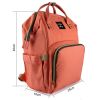 Mummy Diaper Bag Backpack Water-Resistant Large Capacity Travel Nappy Backpack Baby Nursing Handbag for Mom Dad Baby Care
