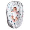 Portable Baby Lounger Baby Nest Reversible Infant Lounger Bed Newborn Breathable Crib For Babies Aged 0-12 Months